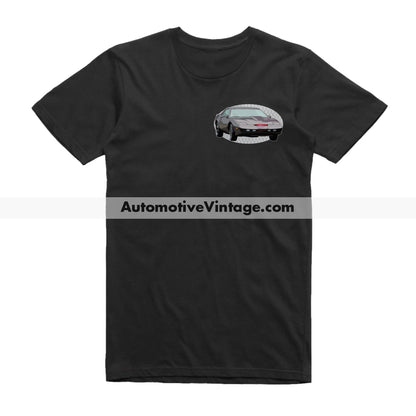 Knight Rider KITT Pontiac Trans Am Famous Car Chest Logo T-shirt Black / S Famous Car T-Shirt
