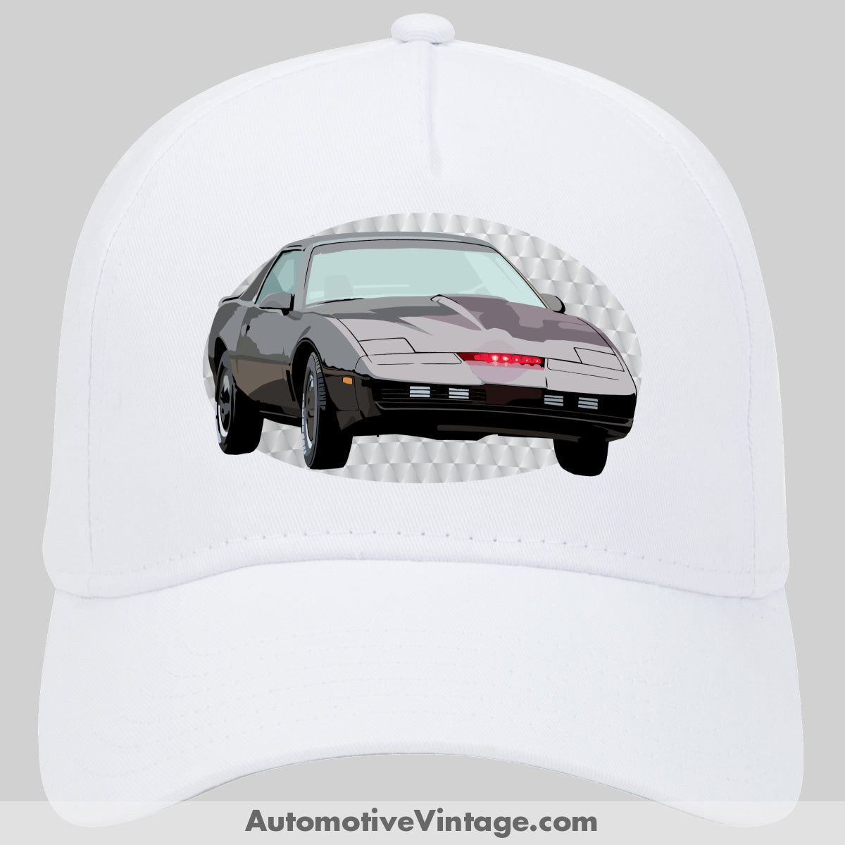 Knight Rider Kitt Pontiac Trans Am Famous Car Hat White
