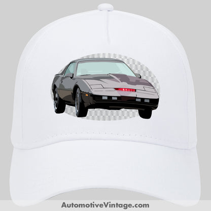 Knight Rider Kitt Pontiac Trans Am Famous Car Hat White