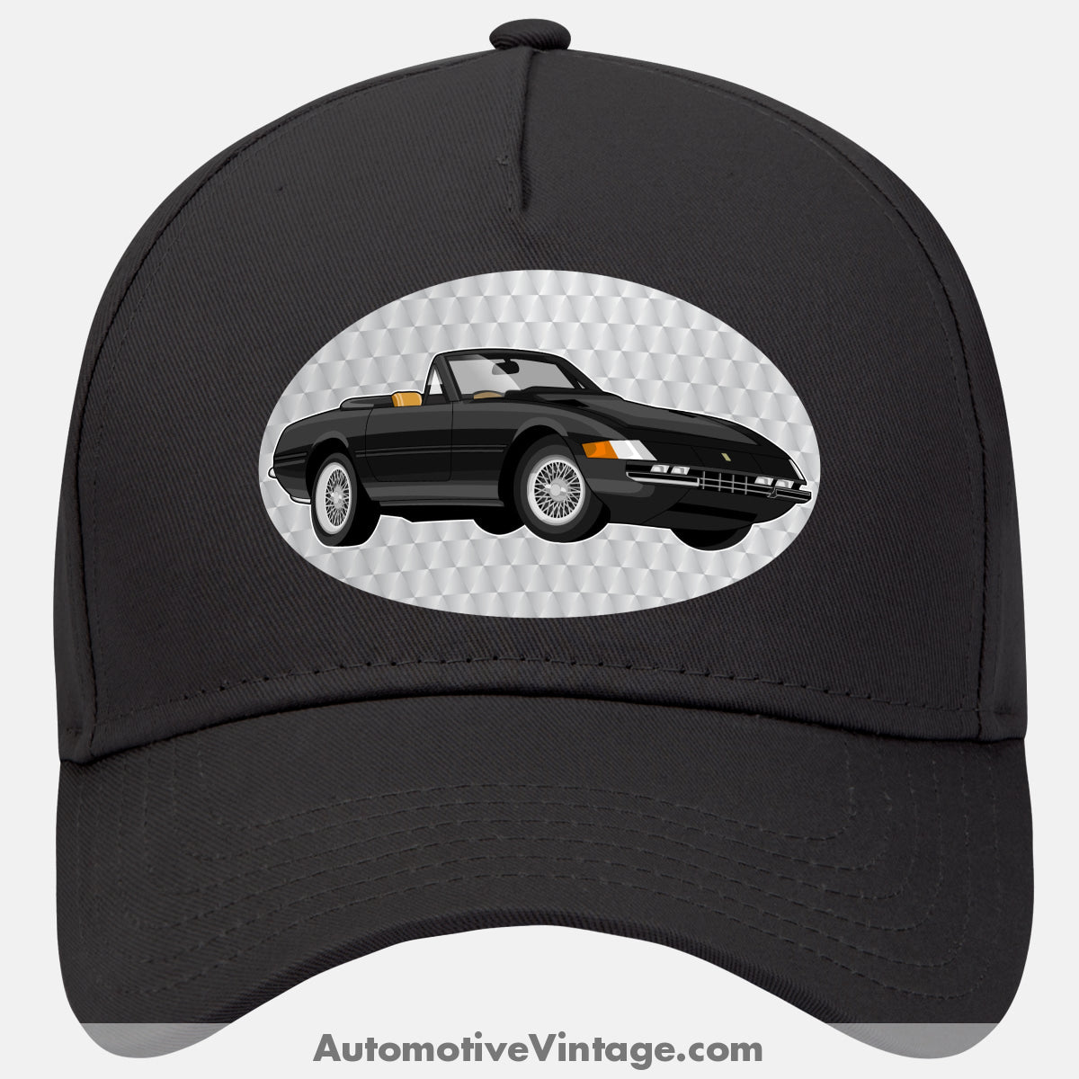 Mimai Vice Ferrari Daytona Famous Car Hat Black