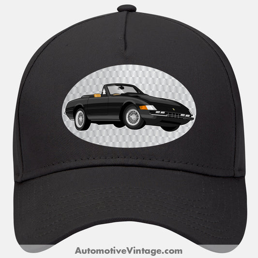 Mimai Vice Ferrari Daytona Famous Car Hat Black