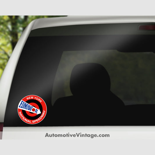 National Speedway Eliminator New York Drag Racing Sticker Stickers