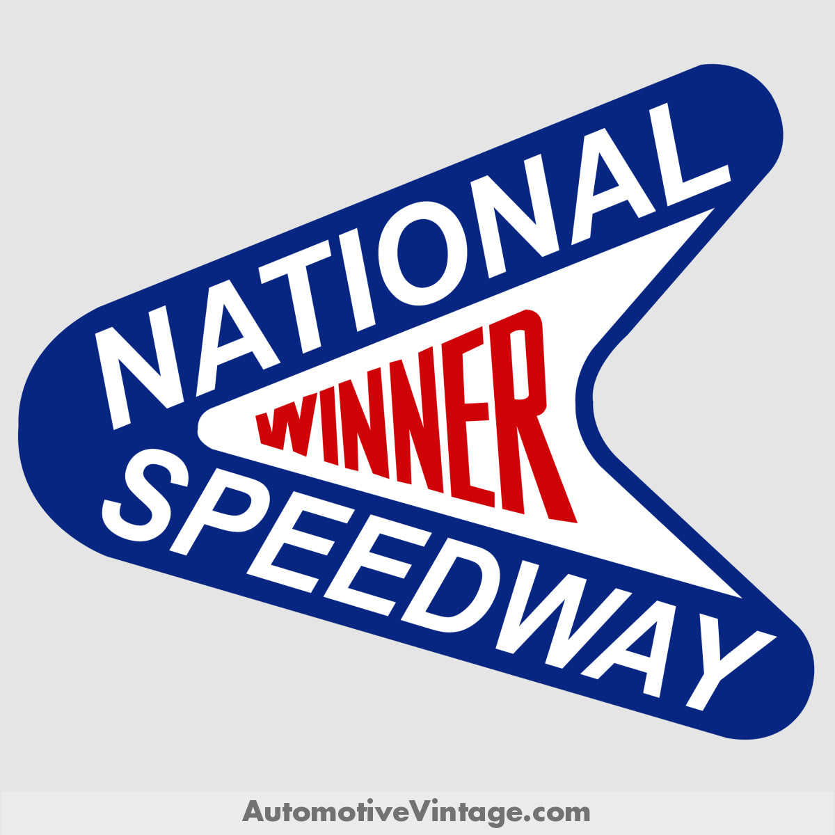 National Speedway Winner New York Drag Strip Car Sticker Stickers