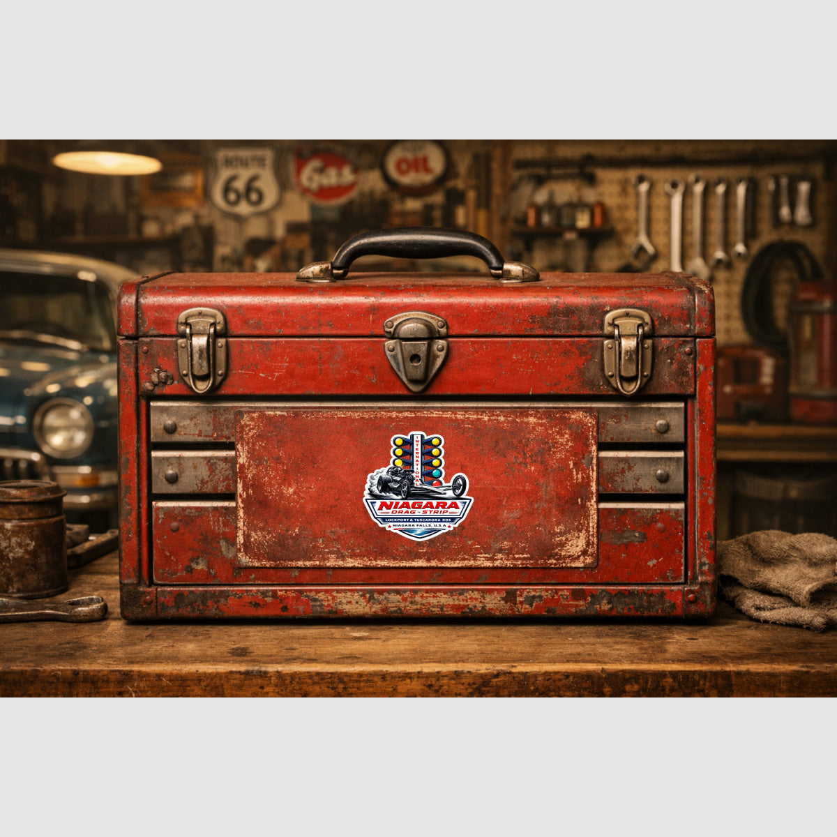 Niagara Drag Strip Racing Sticker Sticker Drag Racing Stickers