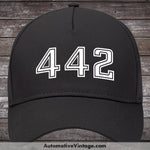 Oldsmobile 442 Late Years Car Model Hat Black