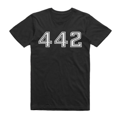 Oldsmobile 442 Late Years Classic Muscle Car T-Shirt Black / S Model T-Shirt