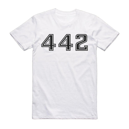 Oldsmobile 442 Late Years Classic Muscle Car T-Shirt White / S Model T-Shirt