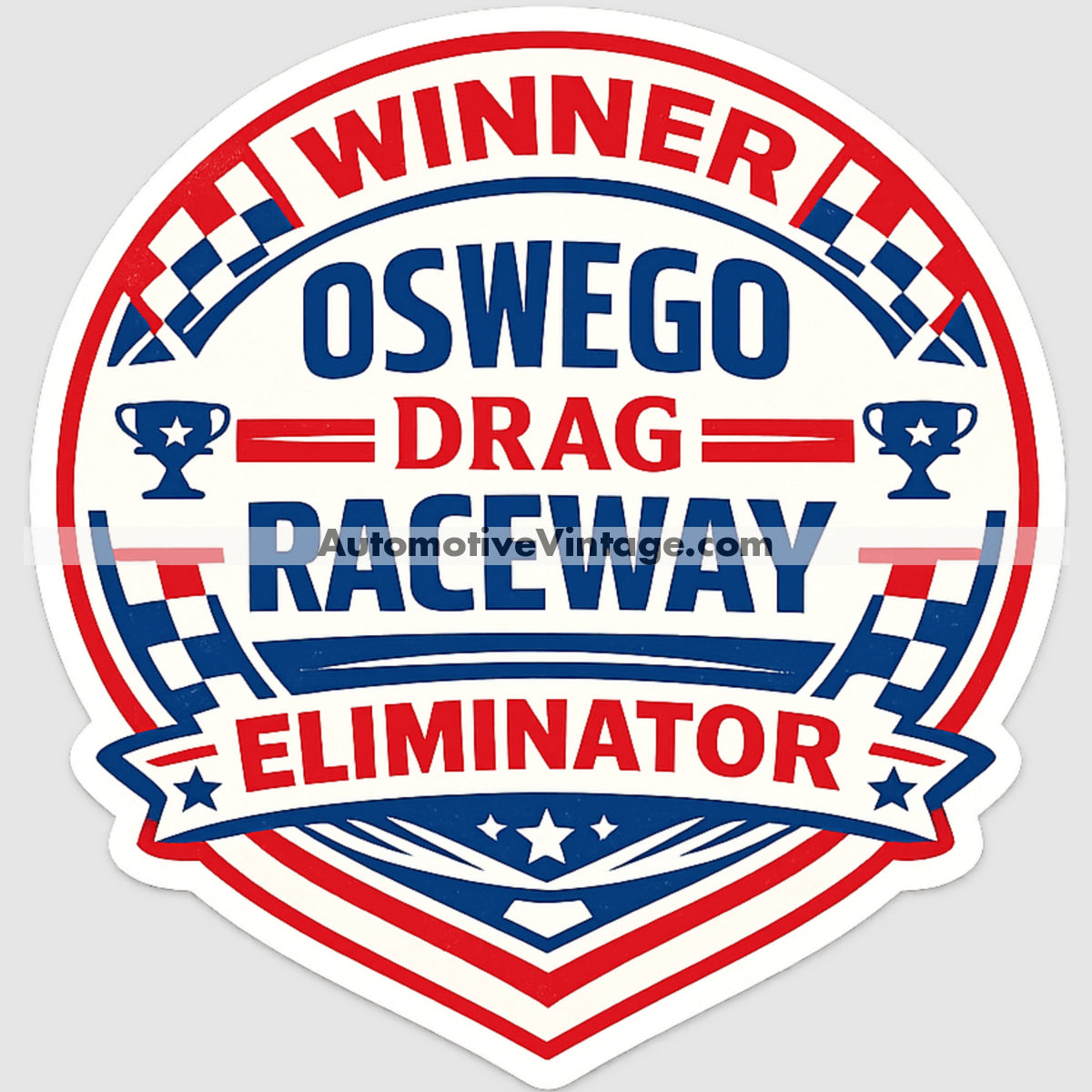 Oswego Raceway Drag Racing Sticker Sticker Drag Racing Stickers