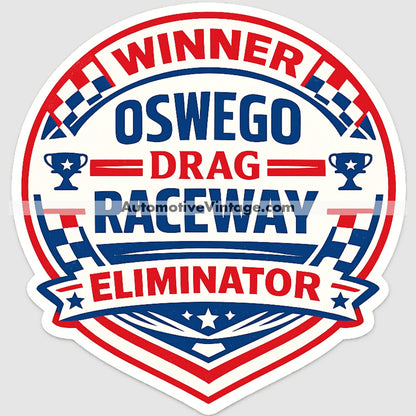 Oswego Raceway Drag Racing Sticker Sticker Drag Racing Stickers