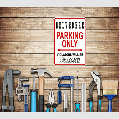 Plymouth Belvedere 1966-70 Parking Metal Sign