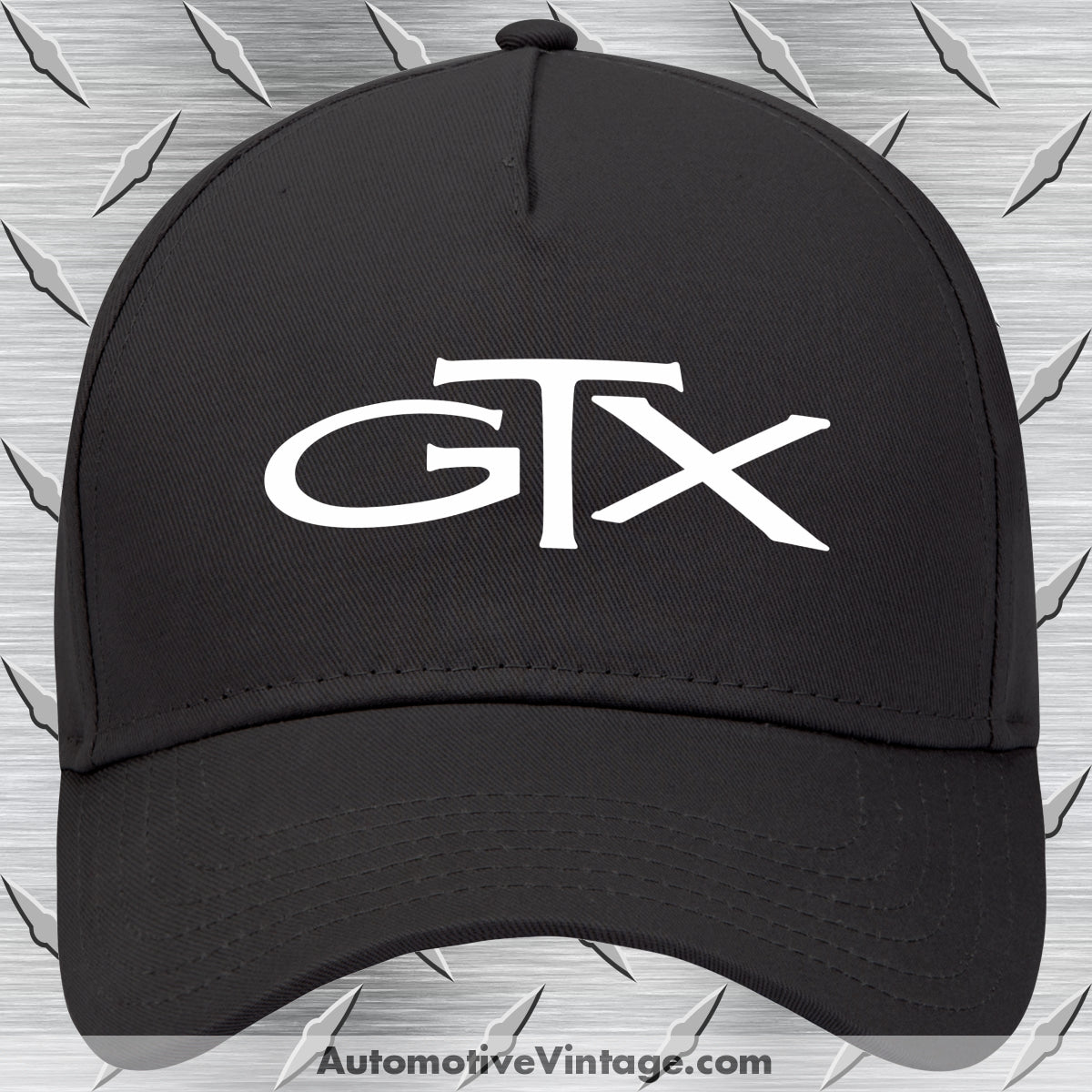 Plymouth GTX Car Model Hat Black Car Model Hat