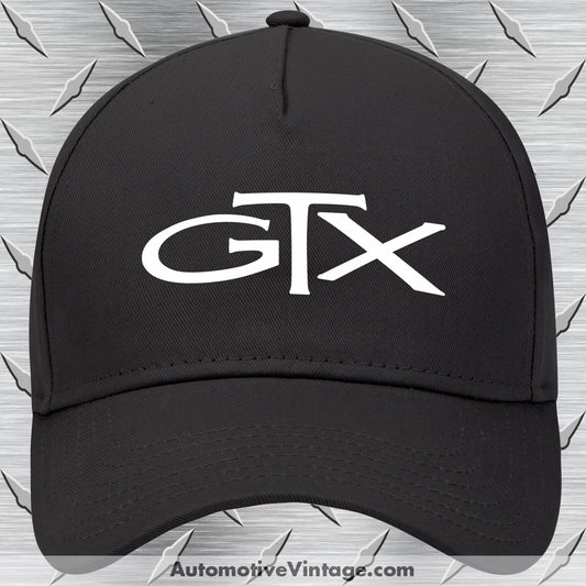 Plymouth GTX Car Model Hat Black Car Model Hat