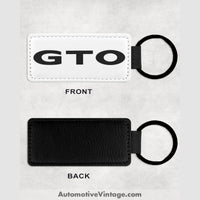 Pontiac Gto Leather Car Keychain Model Keychains