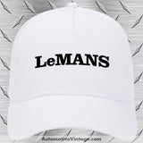 Pontiac Lemans Car Model Hat White