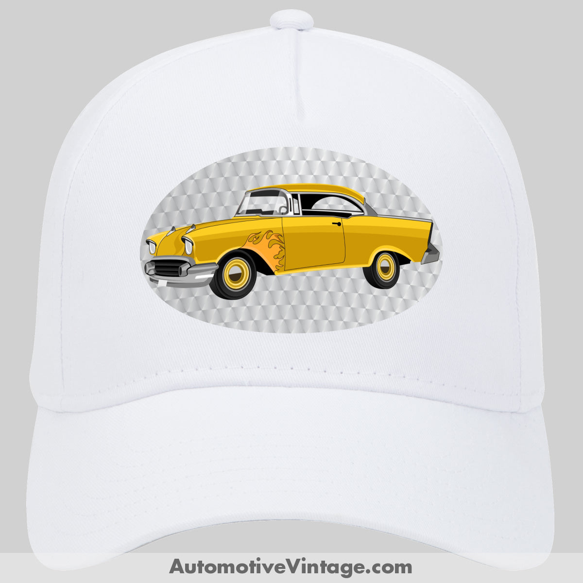 Return To Macon County 57 Chevy Famous Car Hat White