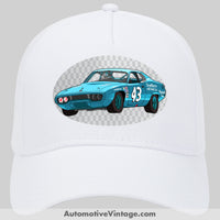Richard Petty Plymouth Roadrunner Famous Car Hat White