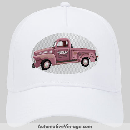 Sanford And Son Ford Pickup Famous Car Hat White