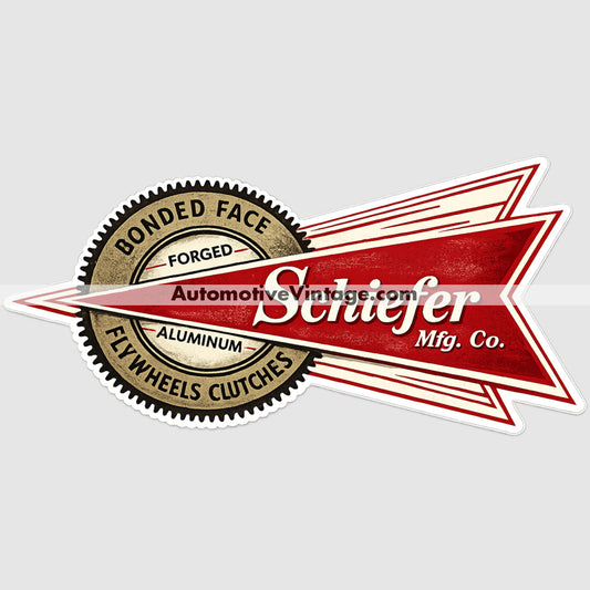 Schiefer Mfg. Co. Auto Parts Car Sticker Sticker Auto Parts Stickers