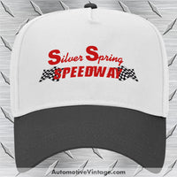 Silver Spring Speedway Mechanicsburg Pa Drag Racing Hat Black/White