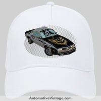 Smokey And The Bandit Pontiac Trans Am Famous Car Hat White