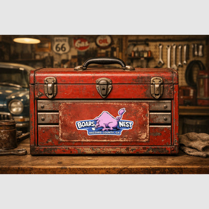 The Boars Nest Dukes of Hazzard Television Sticker Sticker Stickers