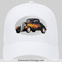 The California Kid Ford Coupe Famous Car Hat White