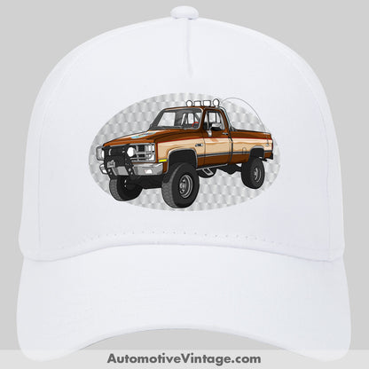 The Fall Guy Gmc Sierra Famous Car Hat White