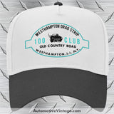 Westhampton Drag Strip 100 Club Long Island Ny Racing Hat Black/White