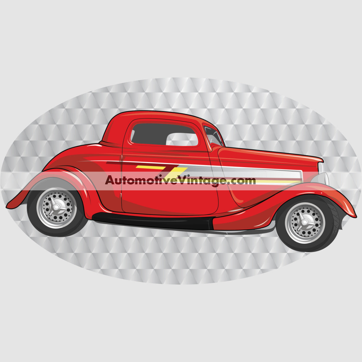 ZZ Top Ford Coupe Famous Car Chest Logo T-shirt Famous Car T-Shirt