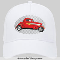 Zz Top Ford Coupe Famous Car Hat White