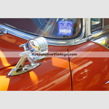 Vintage 1957 New York Windshield Inspection Sticker