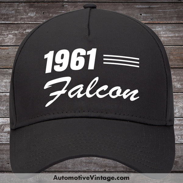 1961 Ford Falcon Car Hat Black Model