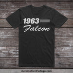 1963 Ford Falcon Car Model T-Shirt Black / S T-Shirt
