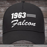 1963 Ford Falcon Car Hat Black Model