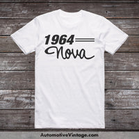 1964 Chevrolet Nova Car Model T-Shirt White / S T-Shirt