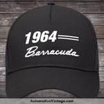 1964 Plymouth Barracuda Car Hat Black Model