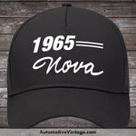 1965 Chevrolet Nova Car Hat Black Model