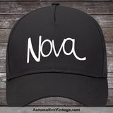 Chevrolet Nova 70S Emblem Car Hat Black Model