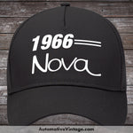 1966 Chevrolet Nova Car Hat Black Model