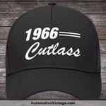 1966 Oldsmobile Cutlass Car Baseball Cap Hat Black Model