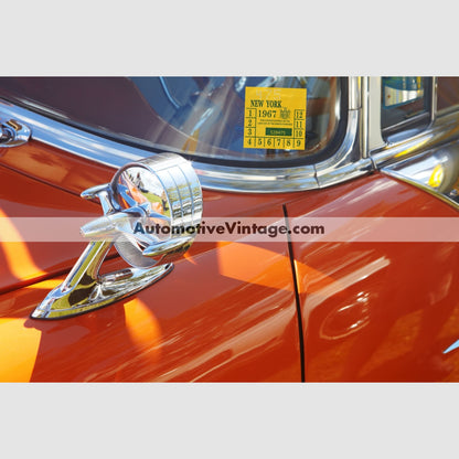 Vintage 1967 New York Windshield Inspection Sticker