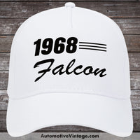 1968 Ford Falcon Car Hat White Model