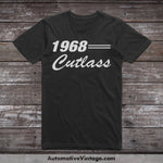 1968 Oldsmobile Cutlass Car Model T-Shirt Black / S T-Shirt