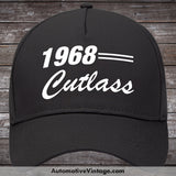 1968 Oldsmobile Cutlass Car Baseball Cap Hat Black Model