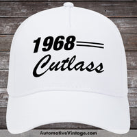 1968 Oldsmobile Cutlass Car Baseball Cap Hat White Model