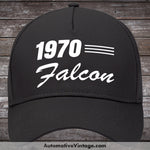 1970 Ford Falcon Car Hat Black Model