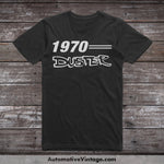 1970 Plymouth Duster Car Model T-Shirt Black / S T-Shirt