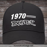 1970 Plymouth Duster Car Hat Black Model