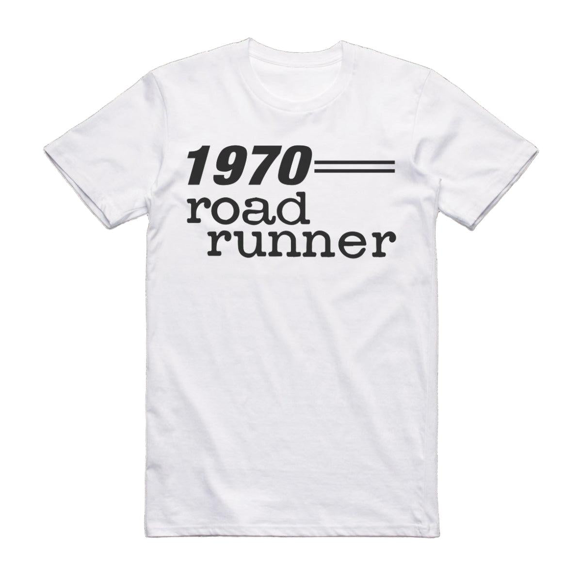 1970 Plymouth Road Runner Car Model T-Shirt White / S T-Shirt