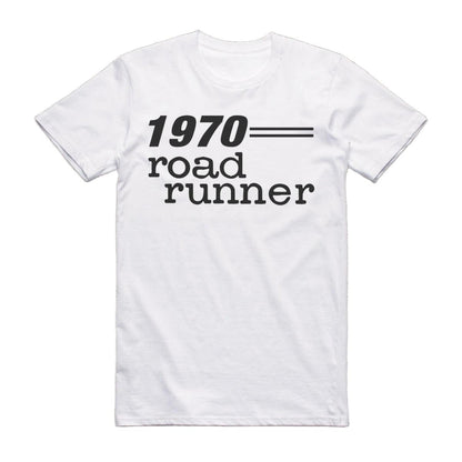 1970 Plymouth Road Runner Car Model T-Shirt White / S T-Shirt